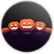 Painel Redondo - Dia das Bruxas Halloween - Sublimado 3D - Imagem 1