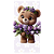 Faixa Lateral - Urso Lilas - Sublimado 3D - Imagem 1