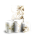 Faixa Lateral e Trio Cilindro Sublimado 3D Vest Facil - Floral - Imagem 1