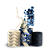 Faixa Lateral e Trio Cilindro Sublimado 3D Vest Facil - Floral - Imagem 1