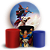 KIT Redondo e Trio - Superman - Sublimado 3D - Imagem 1