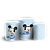 Trio Cilindro - Mickey Baby Azul - Sublimado 3D - Imagem 1