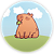 Mini Painel - Capivara - Sublimado 3D - Imagem 1