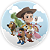 Painel Redondo - Toy Story - Sublimado 3D - Imagem 1