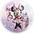 Painel Redondo - Minnie Rosa - Sublimado 3D - Imagem 1