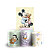 Faixa Lateral e Trio Cilindro Sublimado 3D Vest Facil - Mickey E Minnie - Imagem 1