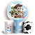 KIT Redondo e Trio - Toy Story - Sublimado 3D - Imagem 1