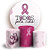 KIT Redondo e Trio - Outubro Rosa - Sublimado 3D - Imagem 1