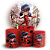 KIT Redondo e Trio - Ladybug - Sublimado 3D - Imagem 1