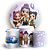 KIT Redondo e Trio - Guerreiras Do K Pop - Sublimado 3D - Imagem 1