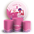 KIT Redondo e Trio - Outubro Rosa - Sublimado 3D - Imagem 1