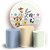 KIT Redondo e Trio - Baby Looney Tunes - Sublimado 3D - Imagem 1