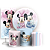 KIT Redondo Trio e Faixa - Mickey E Minnie Baby - Sublimado 3D - Imagem 1