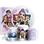 KIT Redondo Trio e Faixa - Guerreiras Do K Pop - Sublimado 3D - Imagem 1