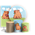 KIT Redondo Trio e Faixa - Capivara - Sublimado 3D - Imagem 1