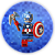 Painel Redondo Sublimado 3D - Lego - Imagem 1