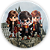 Painel Redondo Sublimado 3D - Harry Potter - Imagem 1