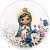 Mini Painel Sublimado 3D - Nossa Senhora - Imagem 1