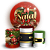 KIT Redondo e Trio Sublimado 3D - Natal - Imagem 1