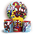 KIT Redondo e Trio Sublimado 3D - Homem Aranha - Imagem 1