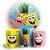 KIT Redondo e Trio Sublimado 3D - Bob Esponja - Imagem 1