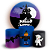 KIT Redondo e Trio Sublimado 3D - Dia das Bruxas Halloween - Imagem 1