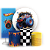 KIT Redondo Trio e Faixa Sublimado 3D - Hot Wheels - Imagem 1