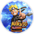Painel Redondo Sublimado 3D - Naruto - Imagem 1
