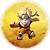 Painel Redondo Sublimado 3D - Naruto - Imagem 1