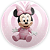 Mini Painel Sublimado 3D - Minnie - Imagem 1
