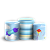 Trio Cilindro Sublimado 3D - Pipa - Imagem 1