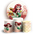 KIT Redondo e Trio Sublimado 3D - Princesa Ariel Pequena Sereia - Imagem 1