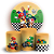 KIT Redondo e Trio Sublimado 3D - Super Mario - Imagem 1