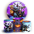 KIT Redondo e Trio Sublimado 3D - Stitch Halloween - Imagem 1