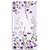 Capa Faixa Lateral Sublimado - Fundo Floral Lilas - Imagem 1