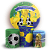Capas Painel Redondo e Trio Cilindro Sublimado - Copa Do Mundo Brasil - Imagem 1
