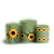 Capas Trio Cilindro Sublimado Vest Facil - Girassol Floral - Imagem 1