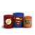Capas Trio Cilindro Sublimado Vest Facil - Liga da Justiça - Imagem 1