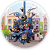 Capa Painel Redondo Sublimado - Zootopia - Imagem 1