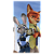 Capa Faixa Lateral Sublimado - Zootopia - Imagem 1