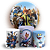 Capas Painel Redondo e Trio Cilindro Sublimado - Zootopia - Imagem 1