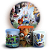 Capas Painel Redondo e Trio Cilindro Sublimado - Zootopia - Imagem 1