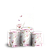 Capas Faixa Lateral e Trio Cilindro Sublimado Vest Facil - Jardim Rosa - Imagem 1