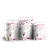 Capas Trio Cilindro Sublimado Vest Facil - Jardim Rosa - Imagem 1