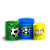 Capas Trio Cilindro Sublimado Vest Facil - CBF Copa do Mundo Brasil - Imagem 1