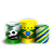 Capas Trio Cilindro Sublimado Vest Facil - Copa do Mundo Brasil - Imagem 1