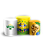 Capas Trio Cilindro Sublimado Vest Facil - Copa do Mundo Brasil - Imagem 1
