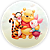 Capa Mini Painel Sublimado - Ursinho Pooh - Imagem 1