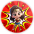 Capa Mini Painel Sublimado - Mulher Maravilha - Imagem 1