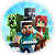 Capa Mini Painel Sublimado - Minecraft - Imagem 1
